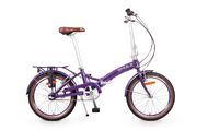 Велосипед Shulz GOA V-brake фиолетовый